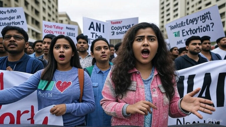 YouTube Copyright या Extortion ANI के खिलाफ YouTubers का विरोध