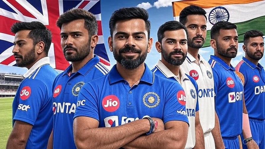 🇮🇳🏏2025-26 में Team India के England दौरे का पूरा शेड्यूल, JioStar और Sony पर प्रसारण