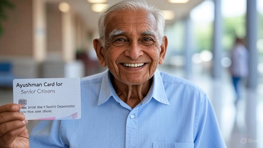 🏥 Ayushman Card for Senior Citizens 70+ उम्र वालों को ₹5 लाख मुफ्त इलाज