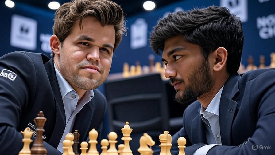 🔥 Magnus Carlsen Norway Chess गुकेश को हराकर कार्लसन ने दिखाया अनुभव का कमाल